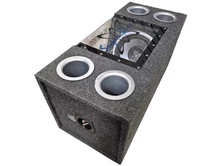 SUBWOOFER SAMOCHODOWY TUBA PYRAMID BNPS102 10" 1000W 2 KANAŁY