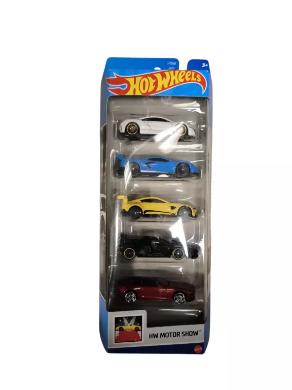 5 PACK AUTA HOT WHEELS