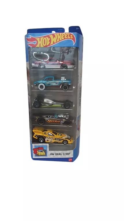 SAMOCHODZIKI MATTEL HOT WHEELS ACTION HFV85 5 SZT