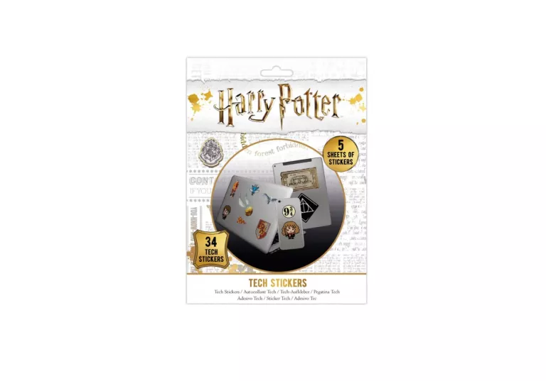 NAKLEJKA FILMOWY, KSIĄŻKOWY, KOMIKSOWY HARRY POTTER