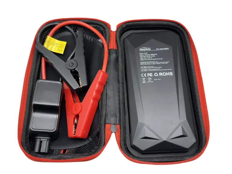 ROZRUSZNIK SAMOCHODOWY YABERAUTO YA40, 5000 A, POWERBANK 26800 MAH
