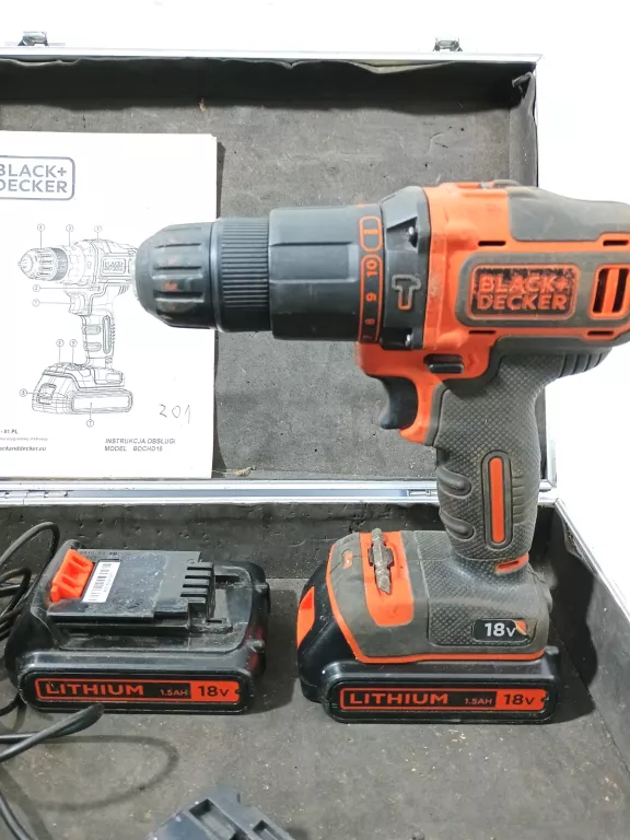 WKRĘTARKA BLACK DECKER BDCHD18 H1