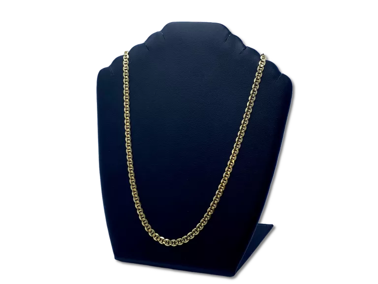 ZŁOTY ŁAŃCUSZEK SPLOT GUCCI MARINA  585  22,00 G  55 CM