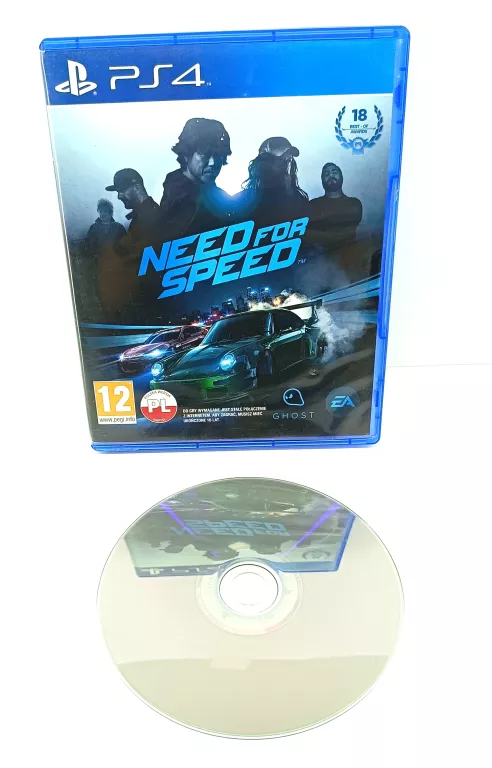 GRA NEED FOR SPEED PL PS4