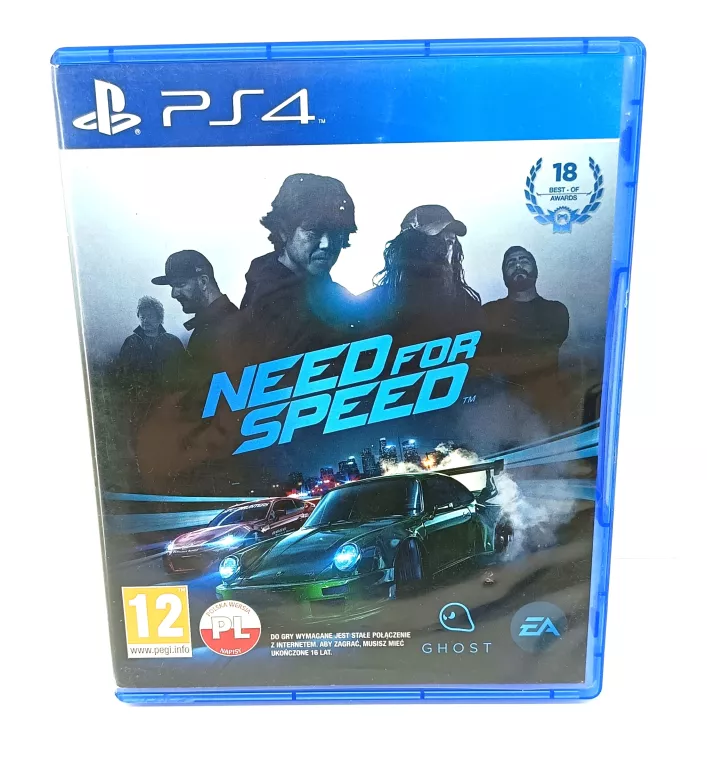 GRA NEED FOR SPEED PL PS4