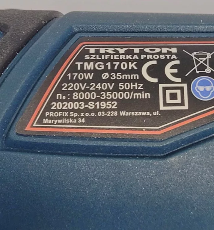 SZLIFIERKA WIELOFUNKCYJNA TRYTON TMG170K