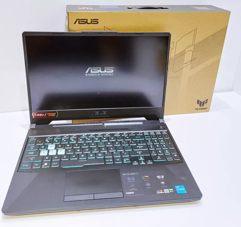 LAPTOP ASUS TUF GAMING FX506 I5-11 16GB 512SSD RTX 3050 W11