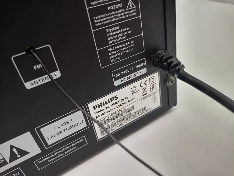 MINI WIEŻA PHILIPS MCM2150 + KOLUMNYZOBACZ!!