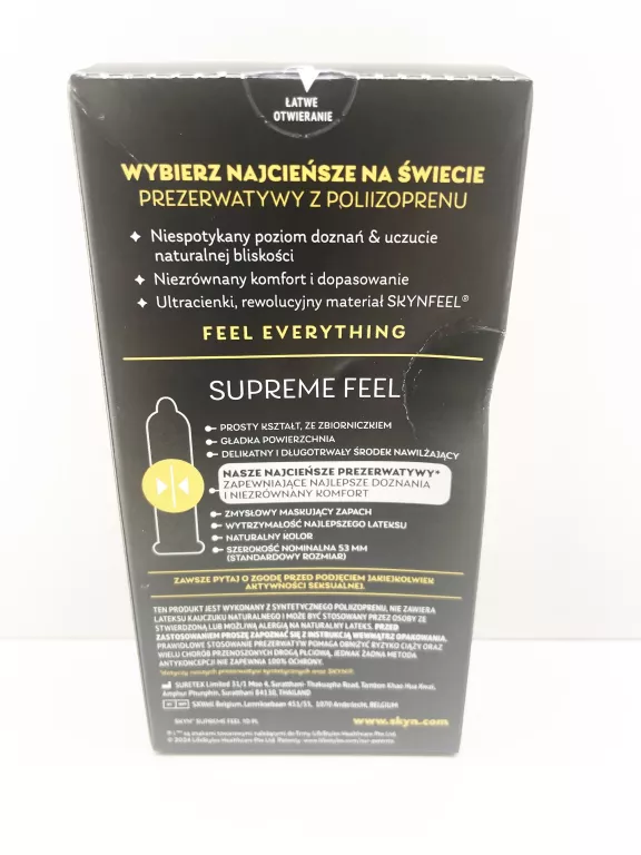 PREZERWATYWY SKYN SUPREME FEEL 10 SZT.