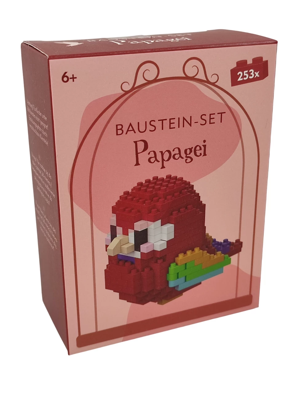 klocki-puzzle-ukladanka-baustein-set-papagei-253-elementy-czerwona-papuga-warszawska-38-katowice