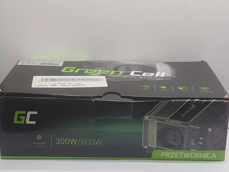 GREEN CELL PRZETWORNICA POWER INVERTER 300W