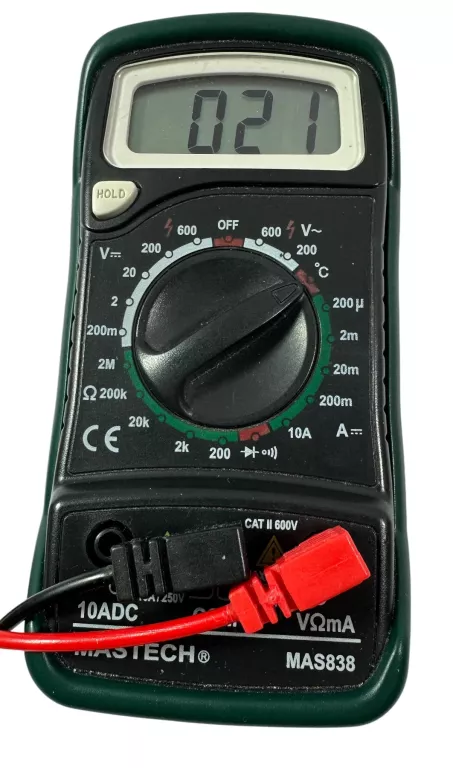 MIERNIK MASTECH MAS838!
