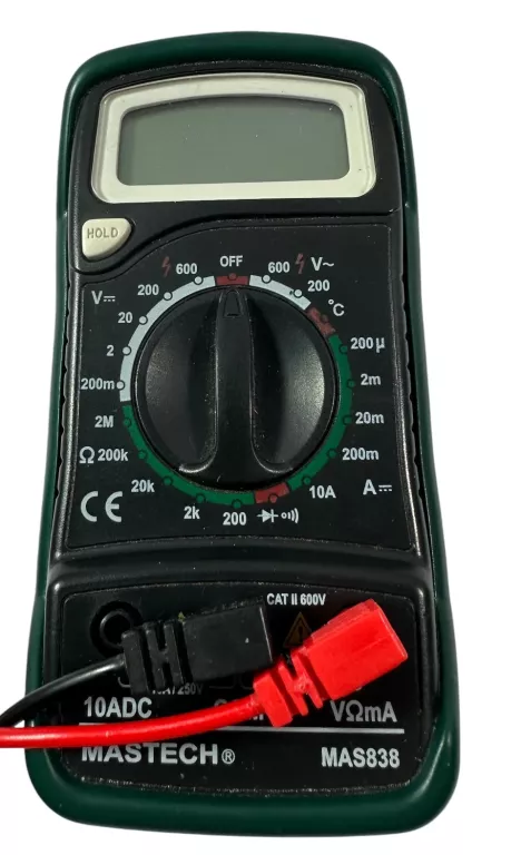 MIERNIK MASTECH MAS838!