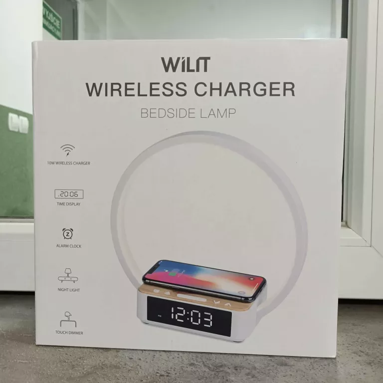 LAMPKA LED Z ZEGARKIEM
