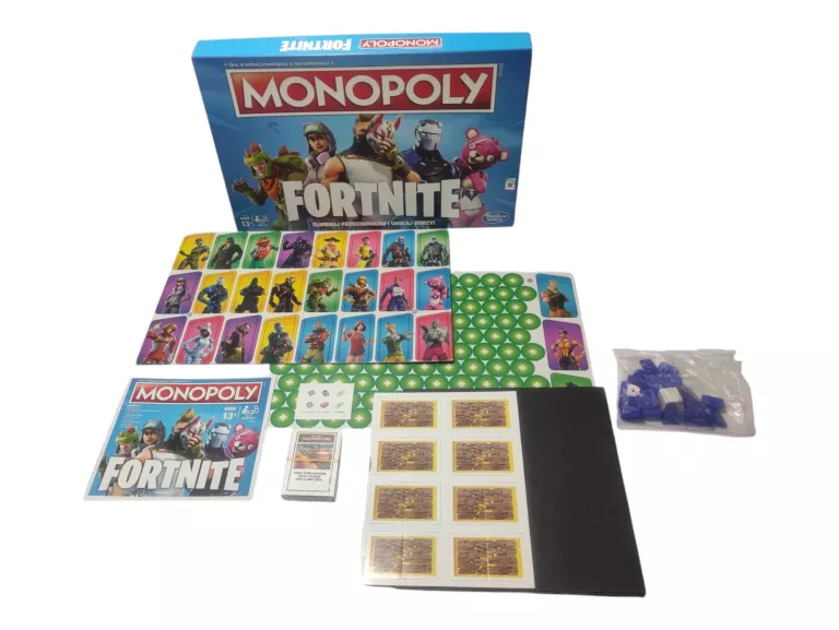 GRA PLANSZOWA HASBRO MONOPOLY FORTNITE POLSKA WERSJA