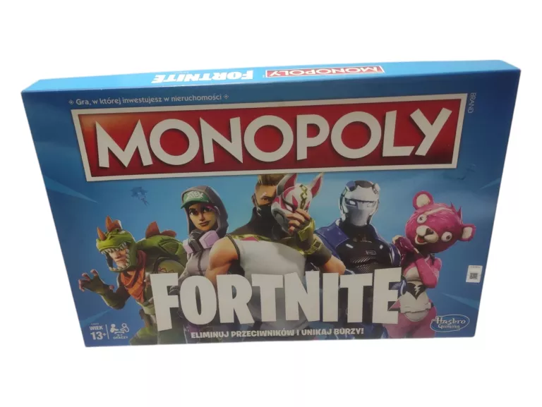 GRA PLANSZOWA HASBRO MONOPOLY FORTNITE POLSKA WERSJA