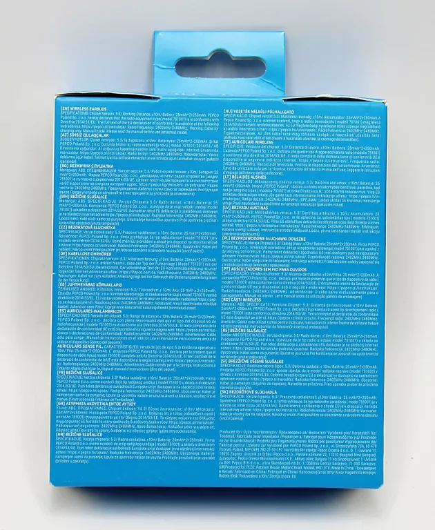BEZPRZEWODOWE SŁUCHAWKI BLUETOOTH DASOUNDS 751001