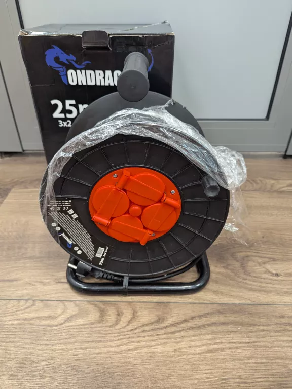 ONDRAGON OD 25M 3X2,5 PRZEDŁUŻACZ BĘBNOWY