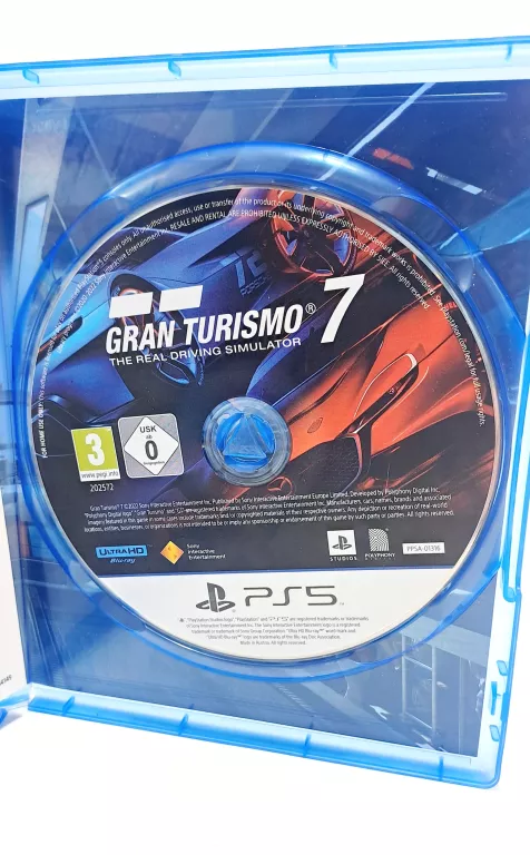 GRA NA PS5 GRAN TURISMO 7