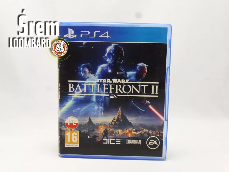 GRA STAR WARS BATTLEFRONT 2 NA PS4, DB STAN!