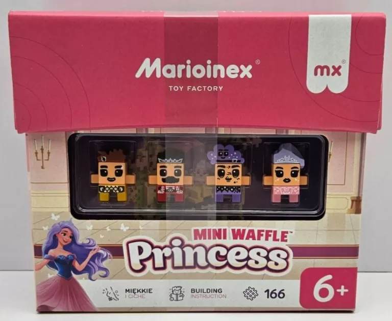 MINI WAFFLE MARIOINEX PRINCESS, KRÓLEWSKA PRZYGODA 166EL.