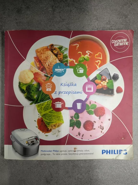 MULTICOOKER PHILIPS VIVA COLLECTION HD3037/70 + GARNEK