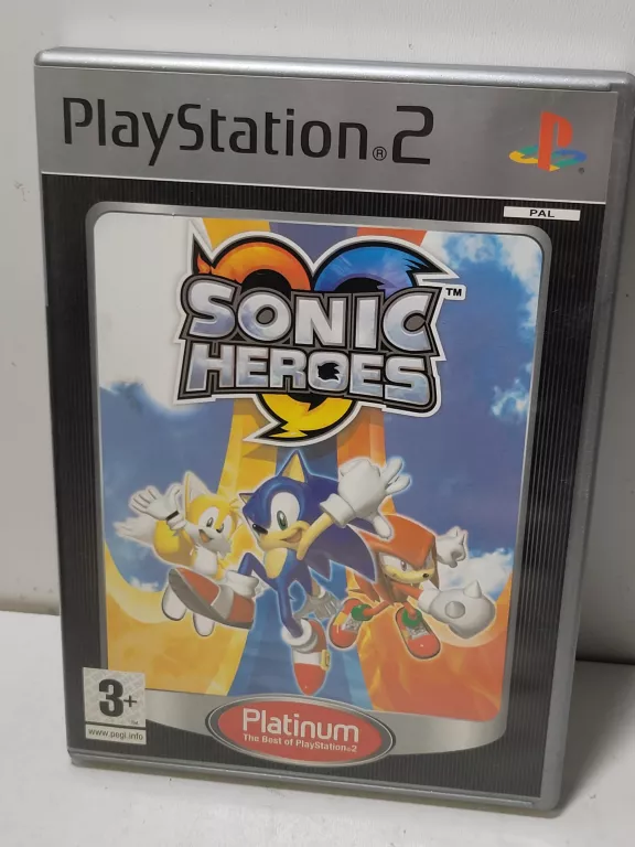 SONIC HEROES PLAYSTATION 2 PS2