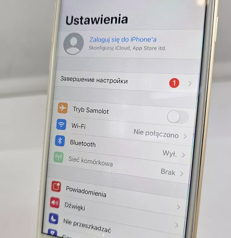 TELEFON IPHONE 6S 64GB PRZEŚWIT NA EKRANIE