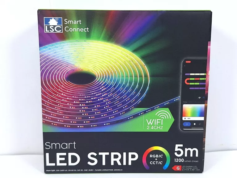 TAŚMA LED FLEXIBLE LED STRIP LSC SMART CONNECT