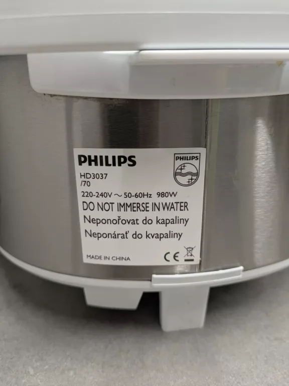 MULTICOOKER PHILIPS VIVA COLLECTION HD3037/70 + GARNEK