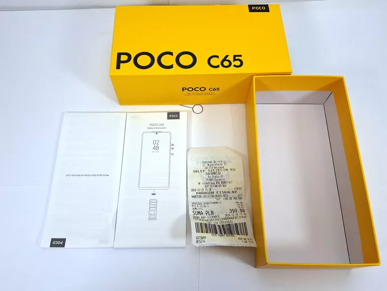 XIAOMI POCO C65 8/256GB PUDEŁKO