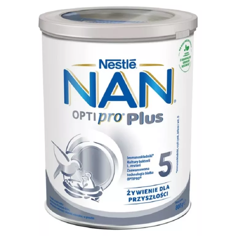 NESTLE NAN OPTIPRO PLUS 5 HMO MLEKO NASTĘPNE 800G