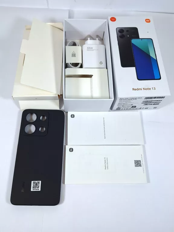 XIAOMI REDMI NOTE 13 8/256GB KOMPLET