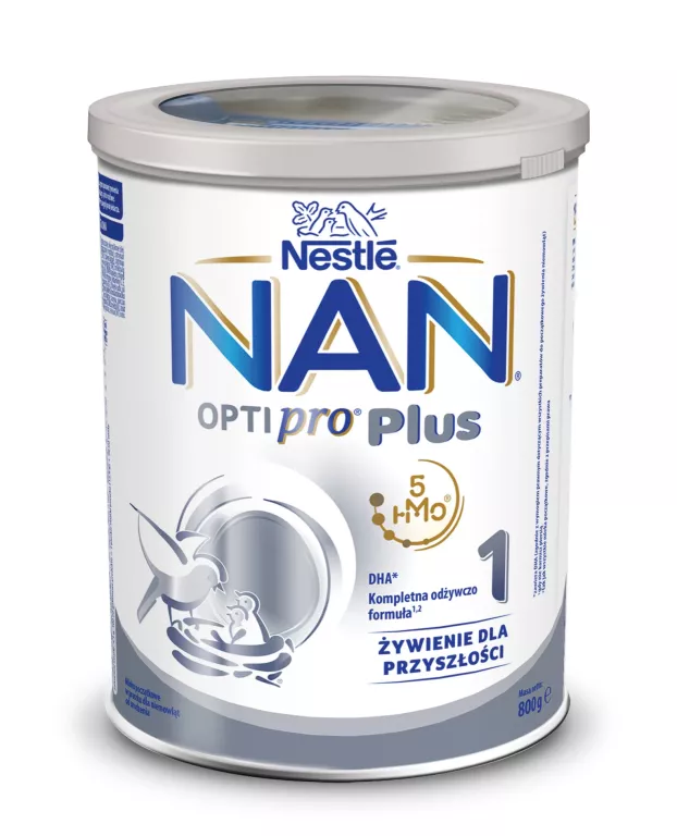 NESTLE NAN OPTIPRO PLUS 1 HMO MLEKO POCZĄTKOW 800G