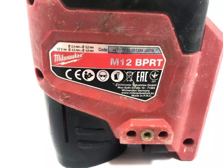 NITOWNICA MILWAUKEE M12 BPRT +AKUMULATOR