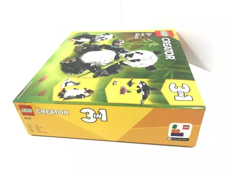 LEGO CREATOR 31165 TWÓRCA 31165 DZIKIE ZWIERZĘTA RODZINA PANDA