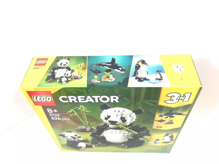 LEGO CREATOR 31165 TWÓRCA 31165 DZIKIE ZWIERZĘTA RODZINA PANDA