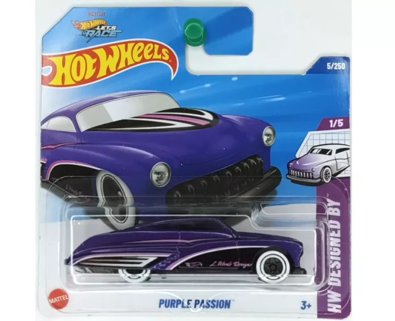 HOT WHEELS HW DESIGNED BY PURPLE PASSION