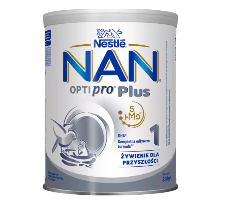 NAN OPTIPRO PLUS 1 HM-O MLEKO POCZĄTKOWE 800G