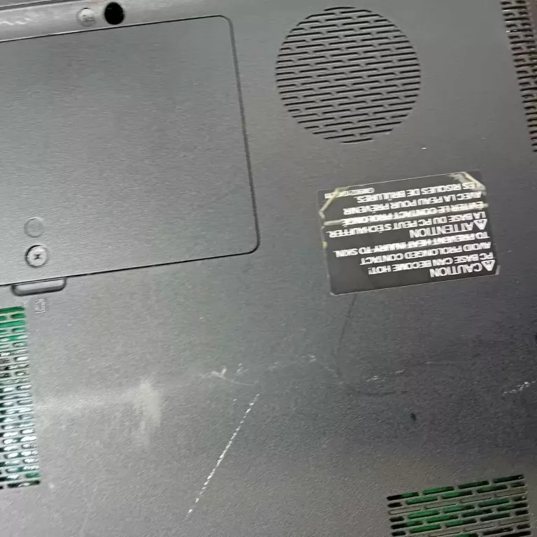 LAPTOP TOSHIBA C650 PENTIUM X2@2.3GHZ 4GB RAM