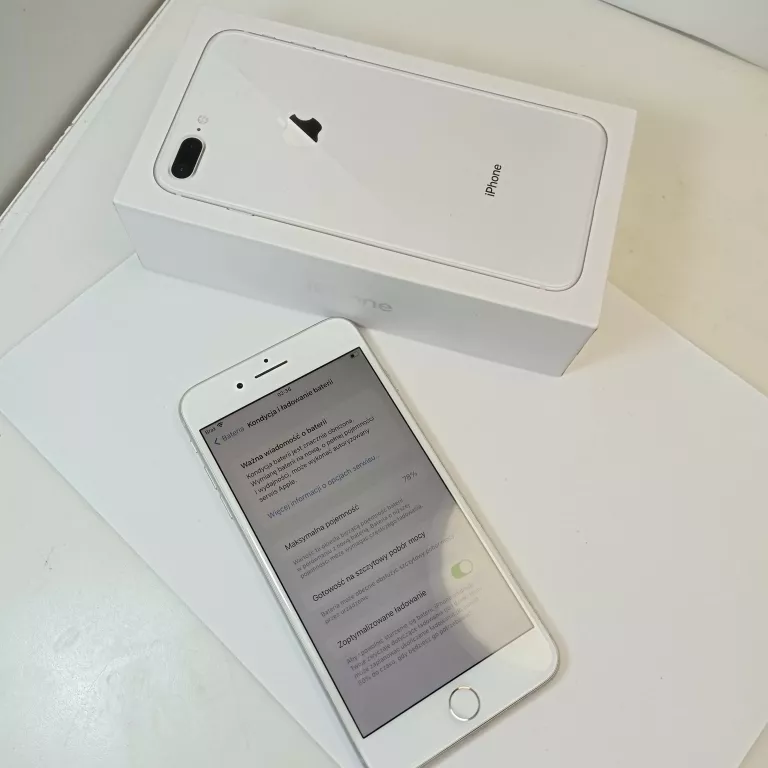 IPHONE 8 PLUS BIAŁY 78%/64GB OKAZJA!