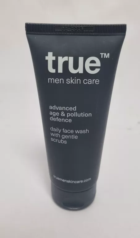 TRUE MEN - ŻEL DO MYCIA TWARZY Z MIKROCZĄSTECZKAMI .100 ML