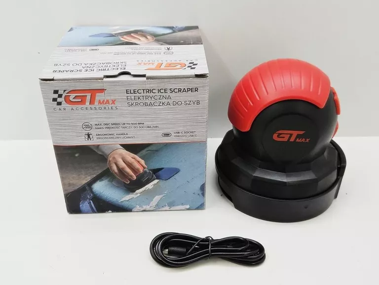 GTMAX ELEKTRYCZNA SKROBACZKA DO SZYB