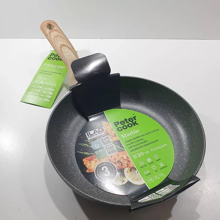 PATELNIA TRADYCYJNA PETER COOK 20 CM NON-STICK