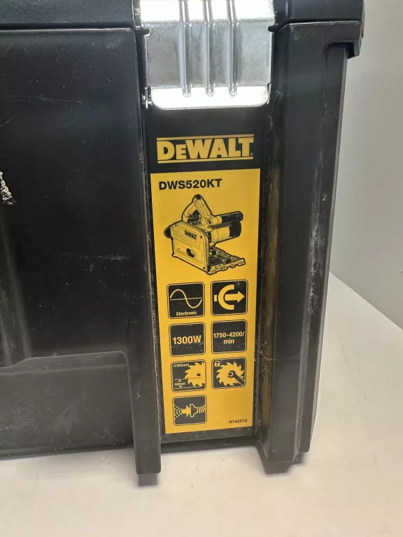 PILARKA TARCZOWA ZAGŁĘBIARKA DEWALT DWS520 1300W 165MM