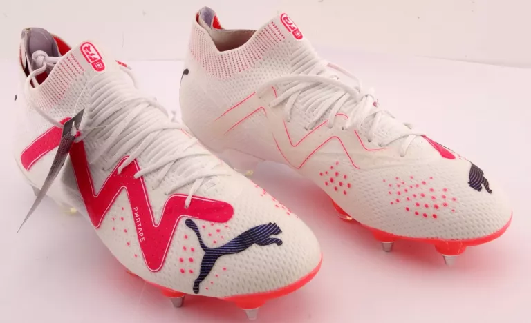 BUTY PIŁKARSKIE MĘSKIE PUMA FUTURE PRO FG/AG PUMA WHITE 107351-01 R.40,5