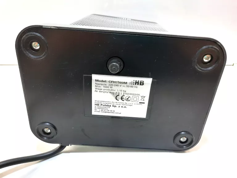 TERMOWENTYLATOR HB AIR HEATIC CFH1503M