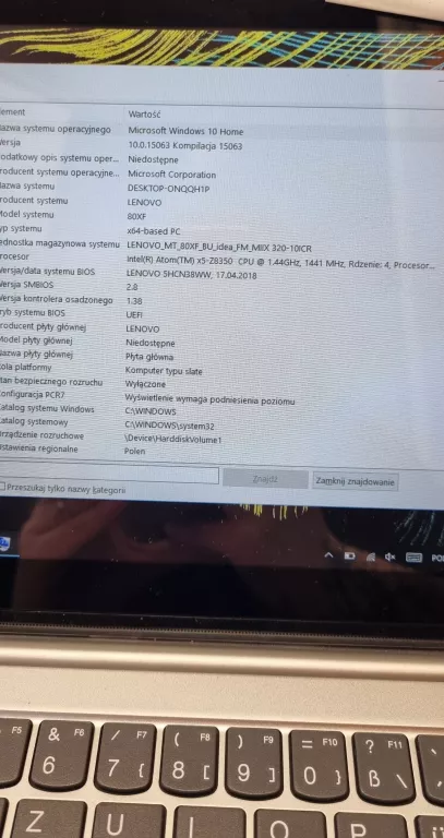 LAPTOP LENOVO 80XF