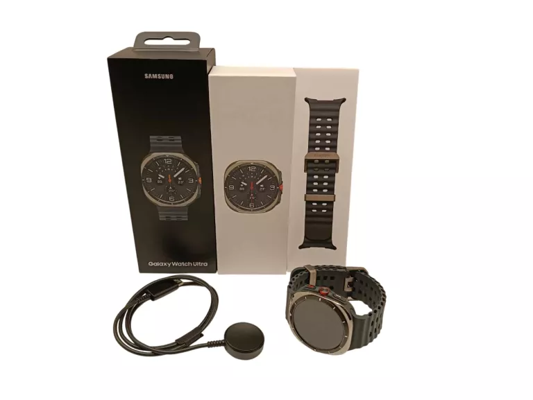 SMARTWATCH SAMSUNG GALAXY WATCH ULTRA 47MM TYTANOWY SREBRNY LTE SM-L705F