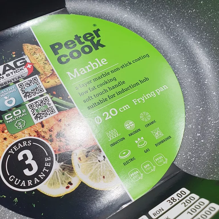 PATELNIA TRADYCYJNA PETER COOK 20 CM NON-STICK